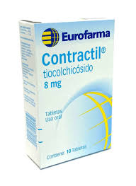 Contractil (Tiocolchicósido) *8mg 10 Tabletas - FARMACIA NUEVO MILENIO