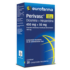 PERIVASC 450mg + 50mg (diosmina + hesperidina) *30 tabletas  - FARMACIA NUEVO MILENIO