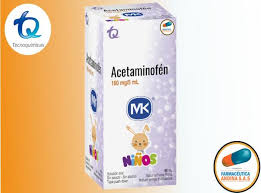 ACETAMINOFÉN MK JARABE, FRUTOS ROJOS. 160/5ML *frasco de 90ml - FARMACIA NUEVO MILENIO