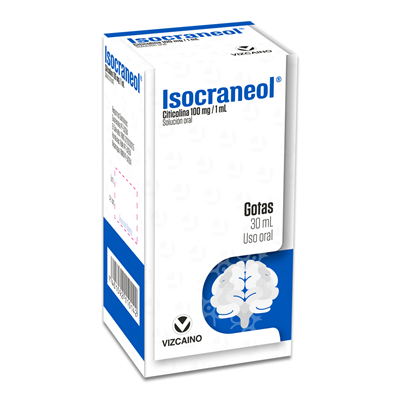 isocraneol (Citicolina 100mg/1ml) *gotas - FARMACIA NUEVO MILENIO