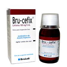 BRU-CEFIX (cefixima 100/5) *polvo para suspensión  - FARMACIA NUEVO MILENIO