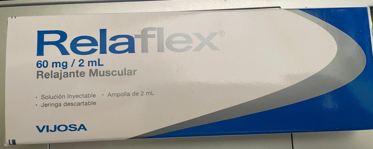 RELAFLEX (RELAJANTE MUSCULAR 60 MG) - FARMACIA NUEVO MILENIO