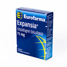 EXPANSIA(BISULFATO DE CLOPIDOGREL 75 MG)*30 COMPRIMIDOS - FARMACIA NUEVO MILENIO