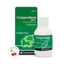 CROSPOVIDONA 20% (antidiarreico selec) *suspension  - FARMACIA NUEVO MILENIO