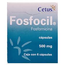 FOSFOCIL (fosfomicina 500mg) *caja con 12 cápsulas  - FARMACIA NUEVO MILENIO