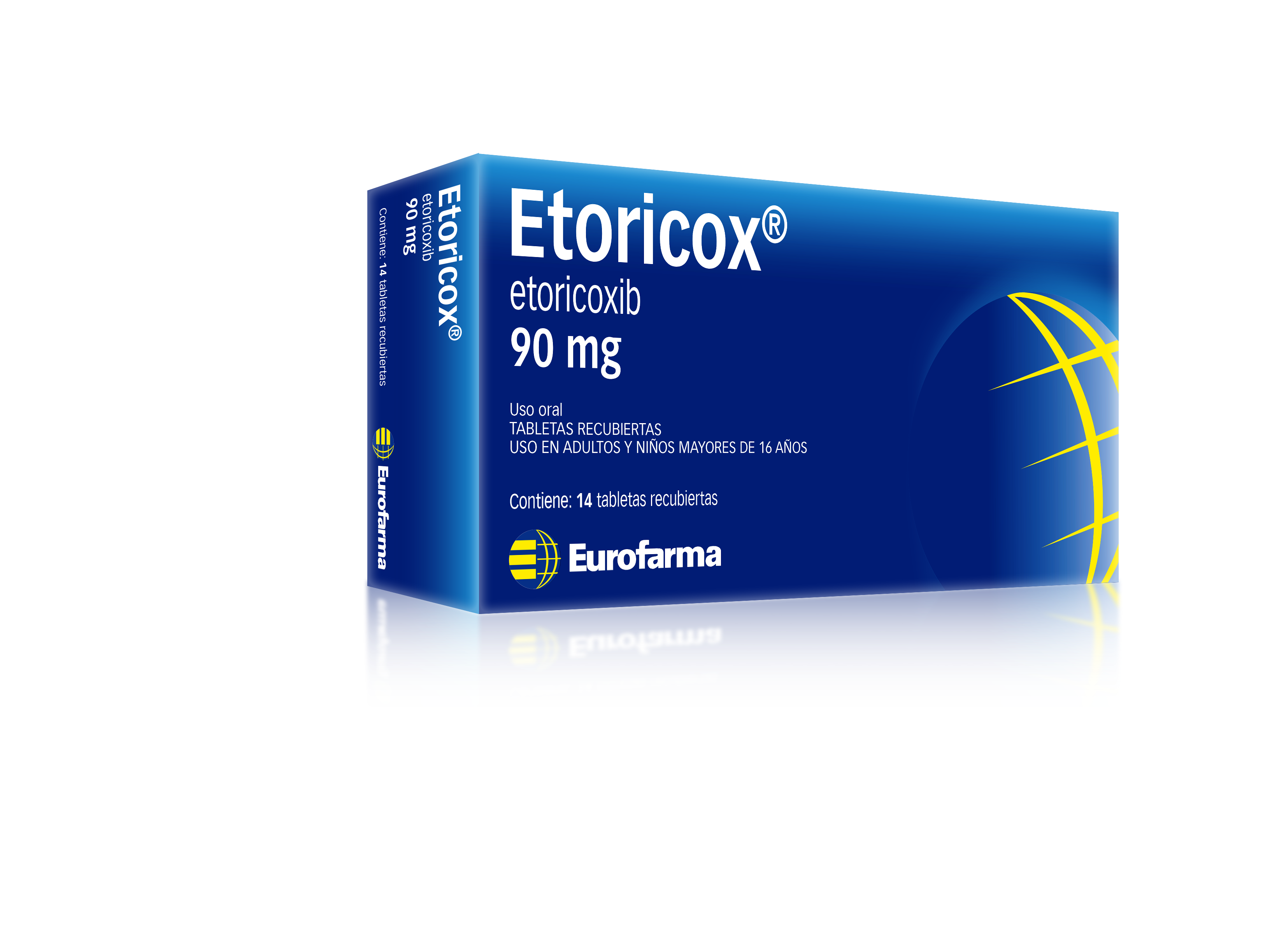 ETORICOX (etoricoxib) 90mg *caja  - FARMACIA NUEVO MILENIO