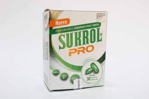 SUKROL PRO * 30 TABLETAS - FARMACIA NUEVO MILENIO