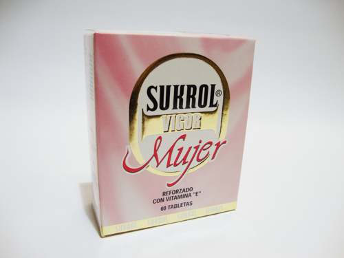 SUKROL VIGOR MUJER *60 Tabletas - FARMACIA NUEVO MILENIO