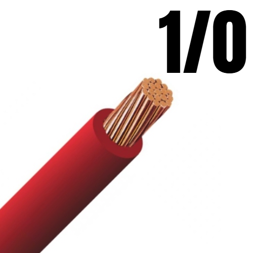 Pie Cable Automotriz  1/0 Rojo (SGT-1/0R) - Repuestos y Lubricantes Vicent's