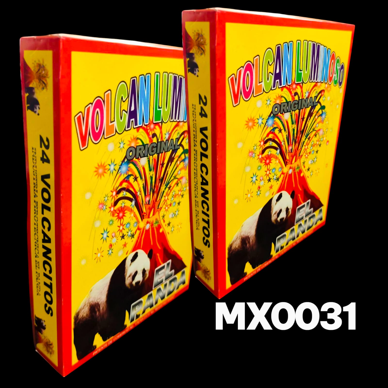 VOLCAN PANDA PEQUEÑO - PIROTECNIA EL KAIMAN
