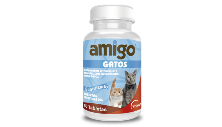 Amigo Gatos tabletas - Vitaminas - Clínica veterinaria Dr. Can