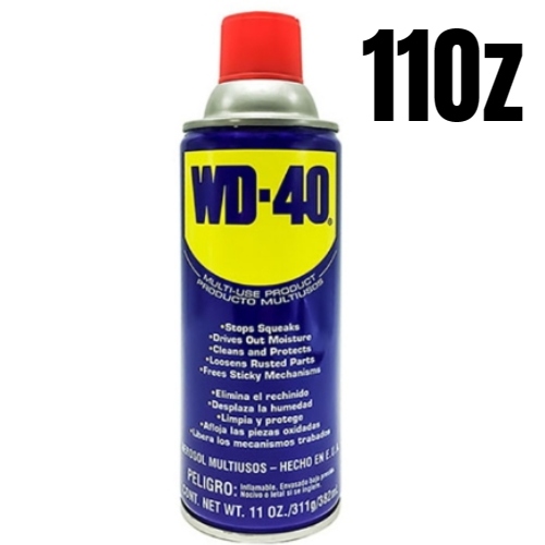 Lubricante WD-40 (11oz) Penetrante (Afloja Todo) - Repuestos y Lubricantes Vicent's