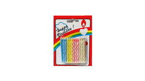 VELAS DE CUMPLEAÑOS DE PALITO - Distribuidora Escolar Los Riscos