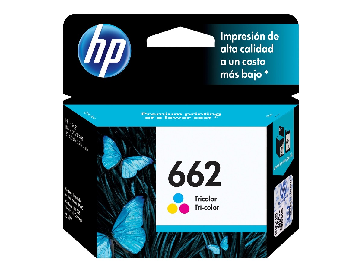 Cartucho HP 662 Color Ori. - Corporación Hightechnology