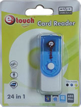 Lector de Tarjetas E Touch 24 en 1