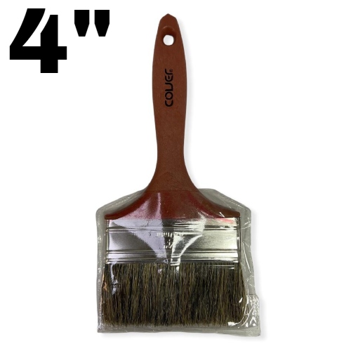 Brocha 4" Mango plastico COVER - Repuestos y Lubricantes Vicent's