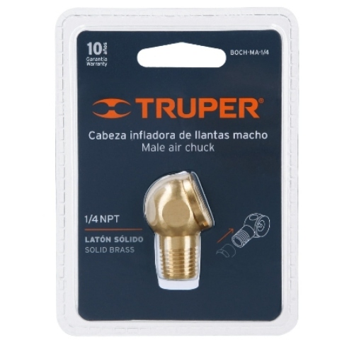 Cabeza Infladora de Llantas, Macho 1/4" (19087) - Repuestos y Lubricantes Vicent's