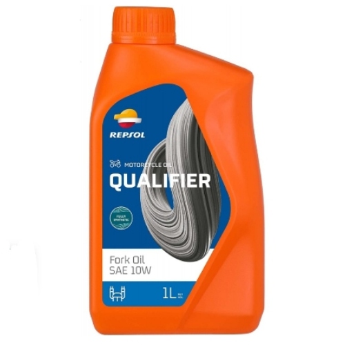 REPSOL Qualifier FORK OIL SAE 10W  Aceite hidraulico para Horquillas MOTO (Suspensión) - Repuestos y Lubricantes Vicent's
