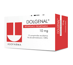 DOLGENAL 10MG (KETOROLACO TROMETAMINA) - FARMACIA NUEVO MILENIO