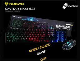 Teclado gaming + mouse gaming  savitar NKM 623 - Corporación Hightechnology