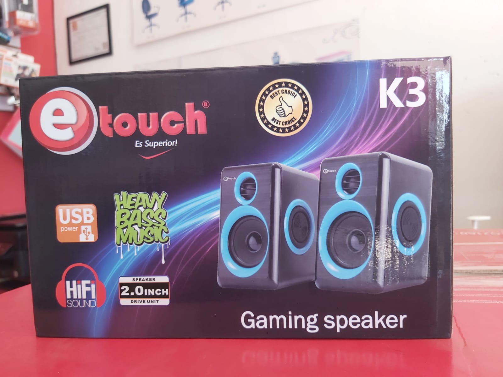 Bocina Gaming K3 e touch  - Corporación Hightechnology