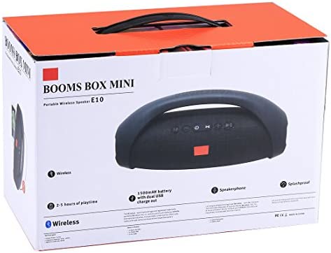 Bocina Booms Box Mini  - Corporación Hightechnology