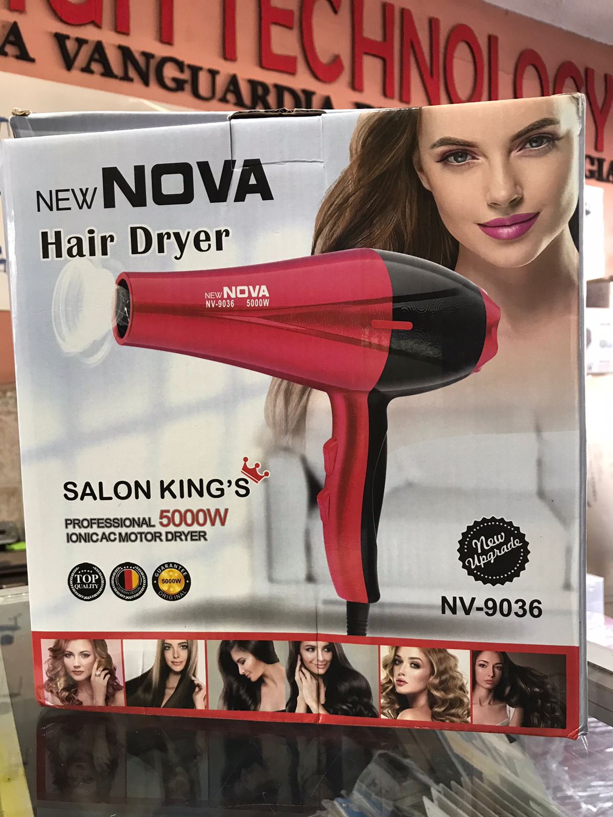 Secadora de Cabello Nova  - Corporación Hightechnology