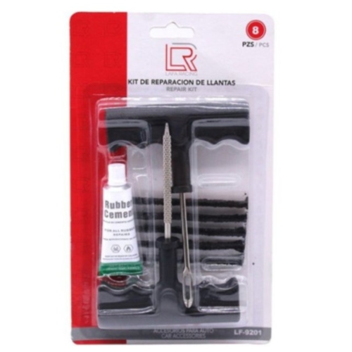 Kit de reparacion de llantas LAFA (LF-9201) Kit pinchazo - Repuestos y Lubricantes Vicent's