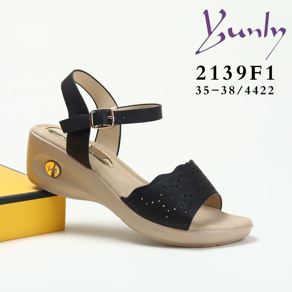 SANDALIA YUNLY 35-38  NEGRO - Distribuidora Comercial Castillo