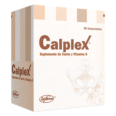 CALPLEX (CALCIO Y VITAMINA D) *60 COMPRIMIDOS - FARMACIA NUEVO MILENIO