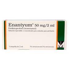 ENANTYUM 50MG/2ML (dexketoprofeno trometamol) *ampollas  - FARMACIA NUEVO MILENIO