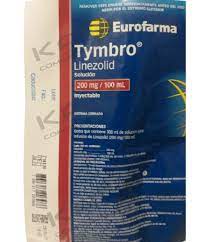 TYMBRO (linezolid 200mg/100ml) *vial  - FARMACIA NUEVO MILENIO