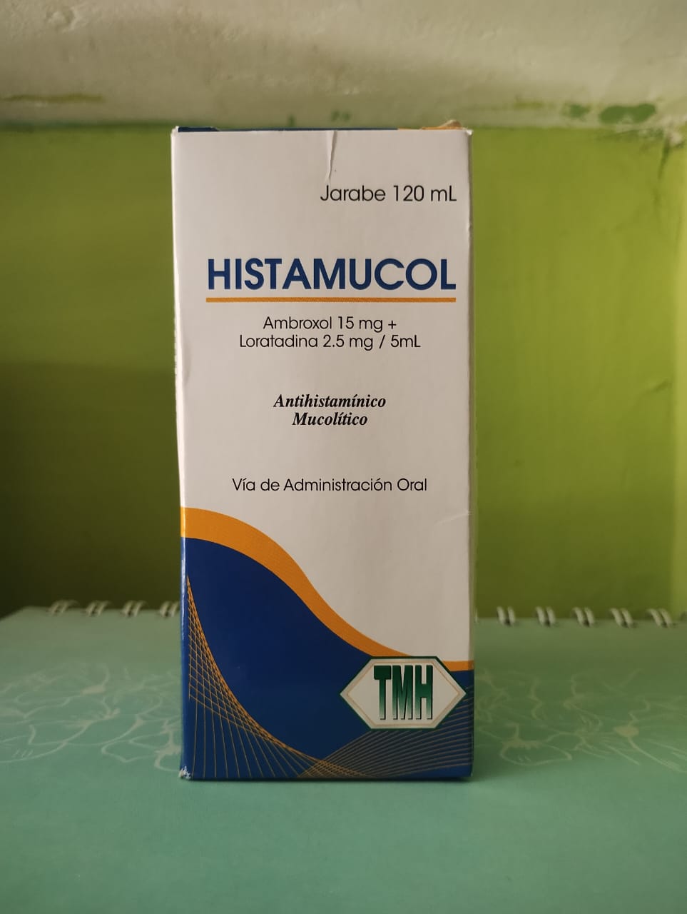 HISTAMUCOL (Ambroxol 15mg/Loratadina 2.5mg/5ml) *Jarabe  - FARMACIA NUEVO MILENIO