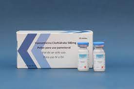 VANCOMICINA CLORHIDRATO 500mg *vial 10ml  - FARMACIA NUEVO MILENIO