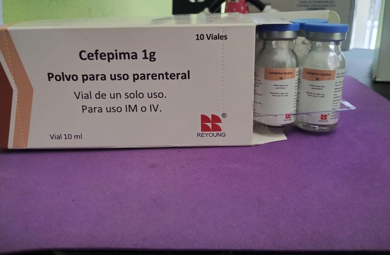CEFEPIME 1g *vial 10ml  - FARMACIA NUEVO MILENIO
