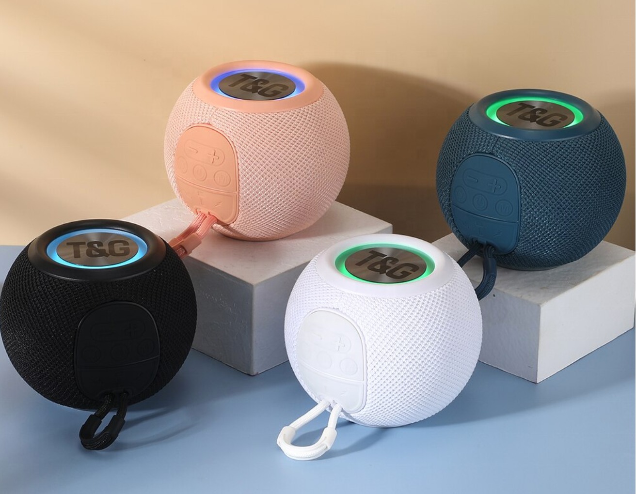 Bocina Portátil T&G Bluetooth Multifunción  - Corporación Hightechnology