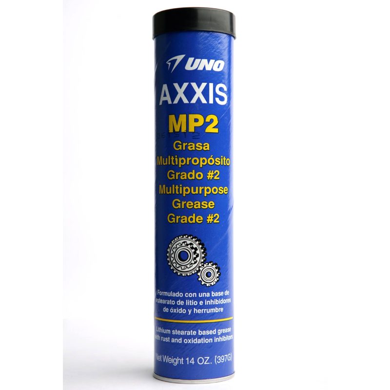 Grasa en Tubo #2 UNO AXXIS MP2 Ambar Multiproposito - Repuestos y Lubricantes Vicent's