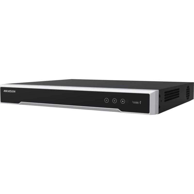 Nvr Ip 16 Canales, Resolución Máxima 8Mpx, Slot Para 2 HD, 16 Puertos PoE, Compresión H.265+, marca Hikvision TODOS LOS PUERTOS POE - AXSYSTEMS COMPUTER CENTER