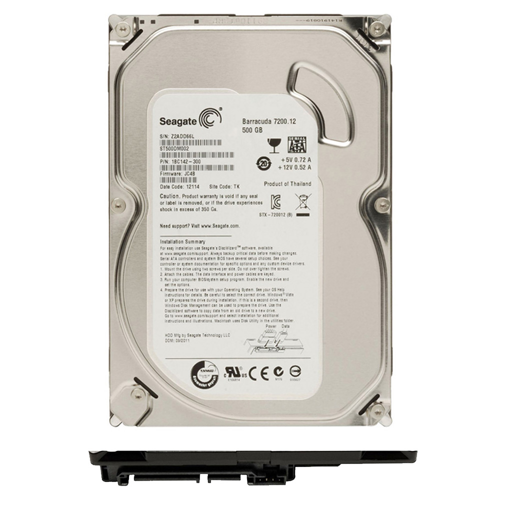 Disco Duro de videovigilancia, marca Seagate, de 500GB, refurbished (6 meses de garantía) - AXSYSTEMS COMPUTER CENTER