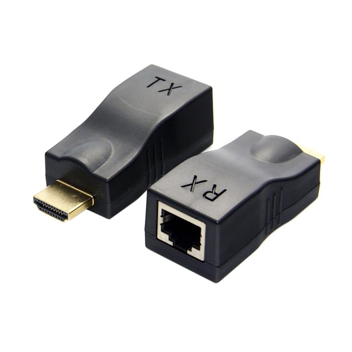 Extensor de señal HDMI por cable UTP/RJ45 categoría 6, hasta 60m - AXSYSTEMS COMPUTER CENTER