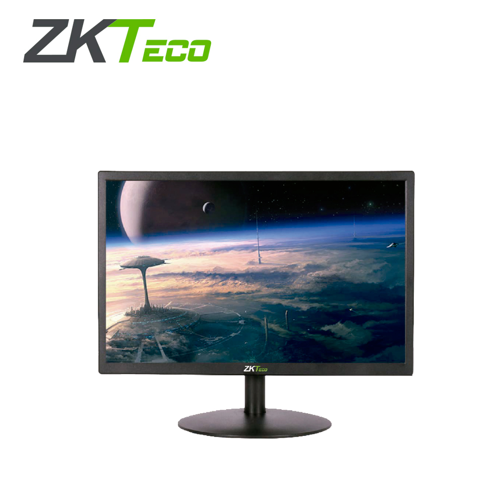 Monitor ZKTeco, de19", resolución 1440 x 900, entradas HDMI y VGA. CON SALIDA DE AUDIO.  - AXSYSTEMS COMPUTER CENTER