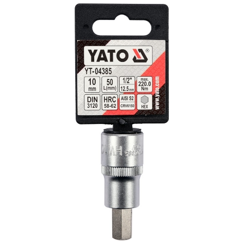 Copa Allen 10mm Cuadro 1/2" Yato - Repuestos y Lubricantes Vicent's