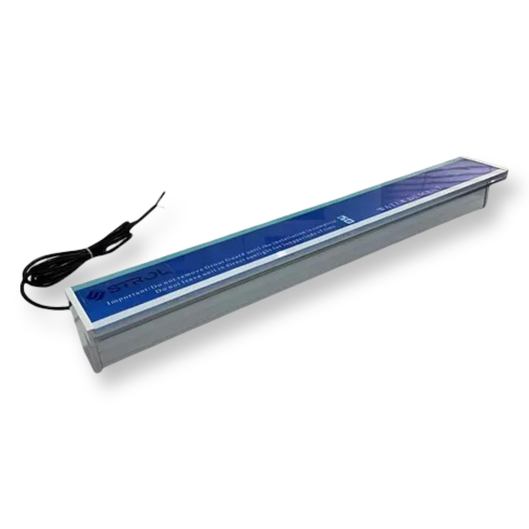 Cascada lineal acrilica con LED  de 12 voltios, Longitud 90cm, Led de 12 Watts - Hidropiscinas the boss2