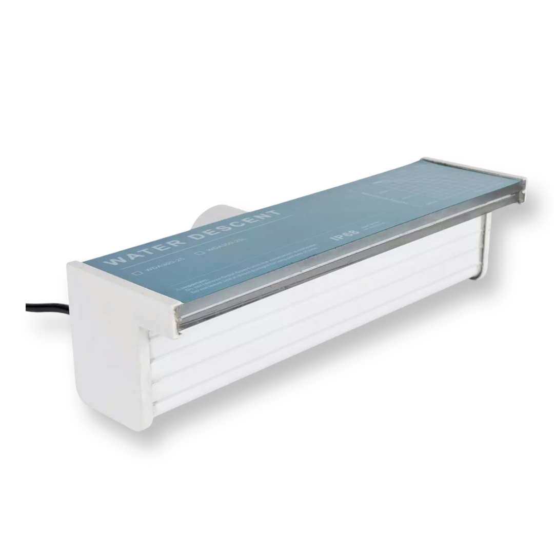 Cascada lineal acrilica con LED 12 voltios, Longitud 30cm, 4 Watts - Hidropiscinas the boss2