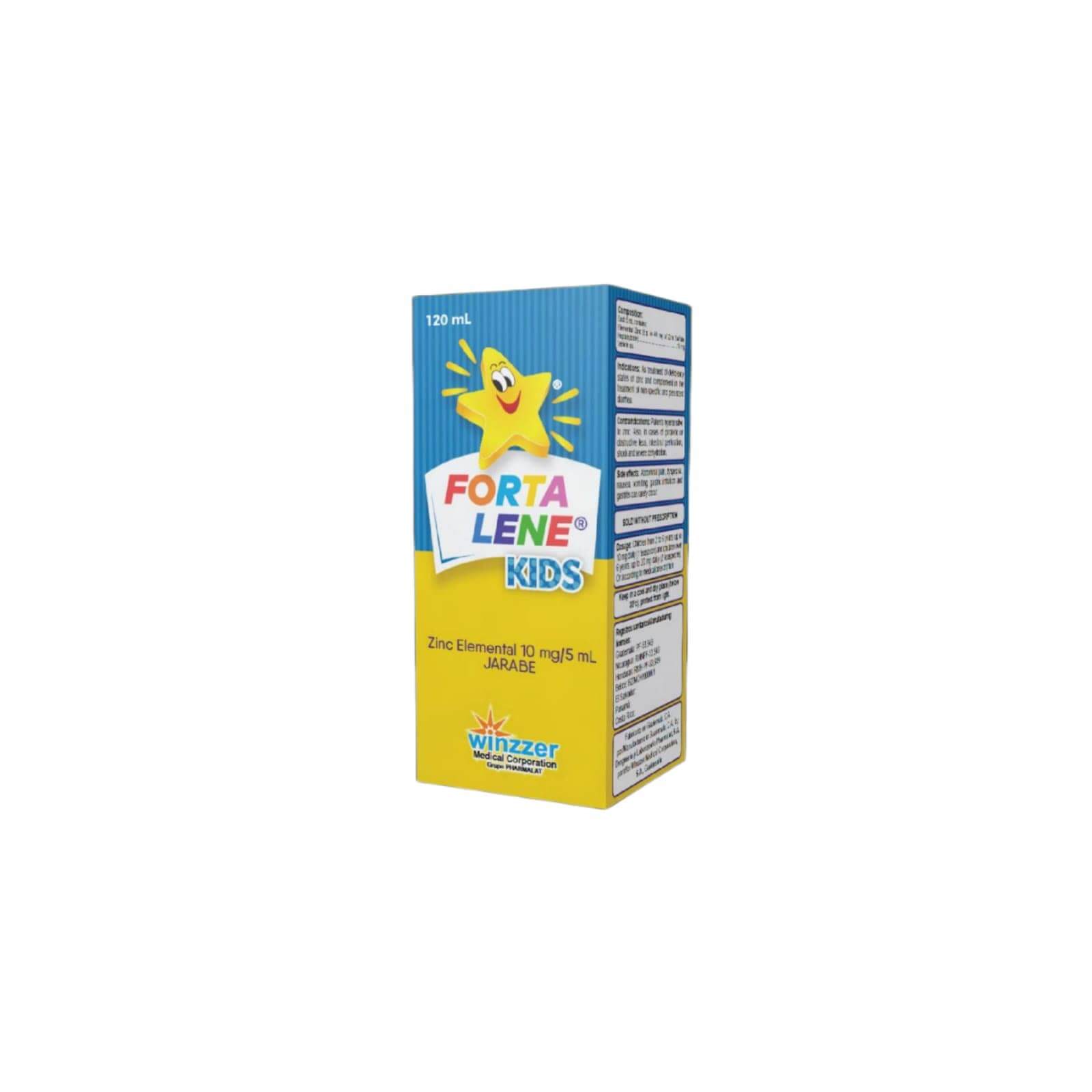 Forta Lene Kids (Elemental Zinc 10mg/5ml) - FARMACIA NUEVO MILENIO