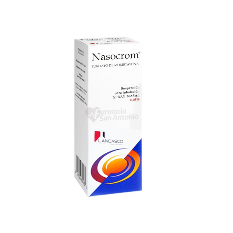 Nasocrom (Furoato De Mometasona ) *Spray Nasal 0.05% - FARMACIA NUEVO MILENIO