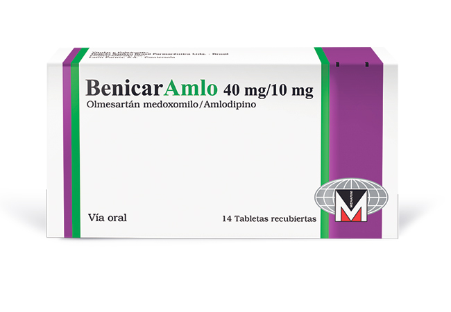Benicar Amlo 40mg/5mg (Olmesartan Medoxomilo/Amlodipino) - FARMACIA NUEVO MILENIO