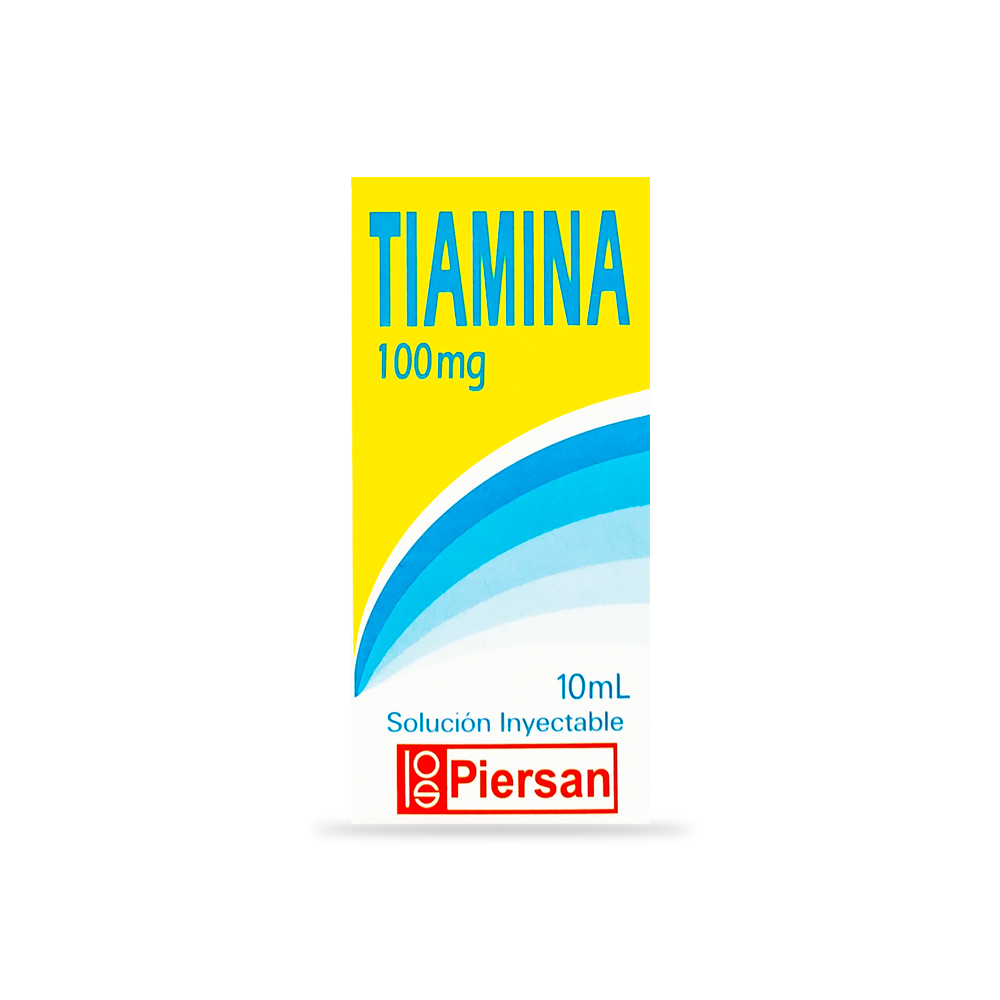 Tiamina 100mg/10ml Solución inyectable   - Farmacia Marcos