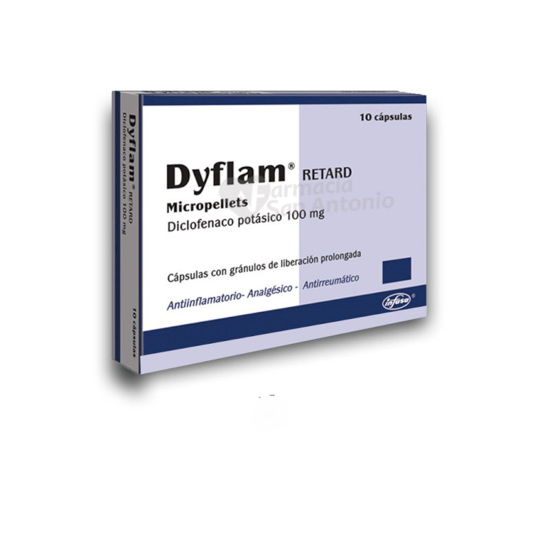 Dyflam Retard (Diclofenaco potasico 100mg) - FARMACIA NUEVO MILENIO