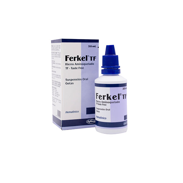 Ferkel TF (Hierro Aminoquelado)*30ml - FARMACIA NUEVO MILENIO